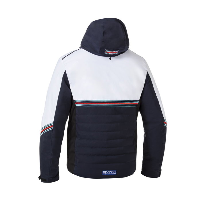 Sparco S01361MRBMBI3L Chaqueta Invierno Martini Racing Azul Marino-Blanco Talla L