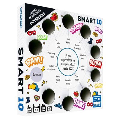 SD GAMES Smart 10: Superhéroes Paquete de Ampliación SD GAMES Smart 10: Superhéroes Paquete de Ampliación