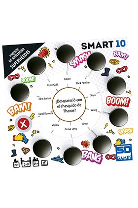 Smart 10: Superhéroes Paquete de Ampliacion
