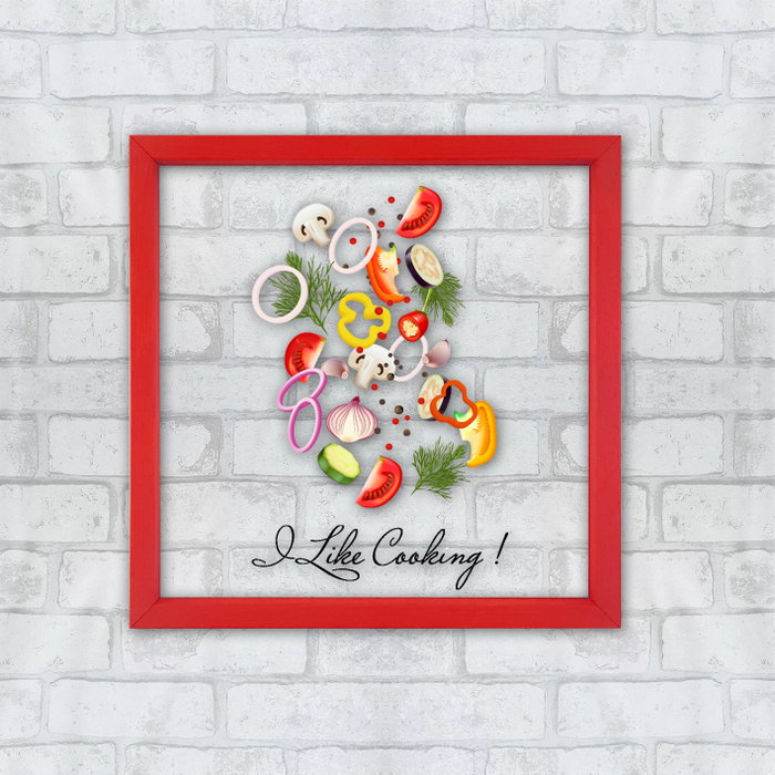 Wallity CAM64644 Cuadro Decorativo Enmarcado, Cristal 3mm, Marco Madera, Impresión UV, 32x32 cm Wallity CAM64644 Cuadro Decorativo Enmarcado, Cristal 3mm, Marco Madera, Impresión UV, 32x32 cm