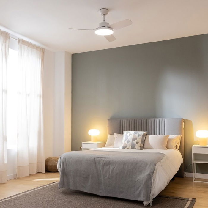 Ventilador de Techo con Luz Cecotec EnergySilence Aero 5200 Blanco 22 W 40 W