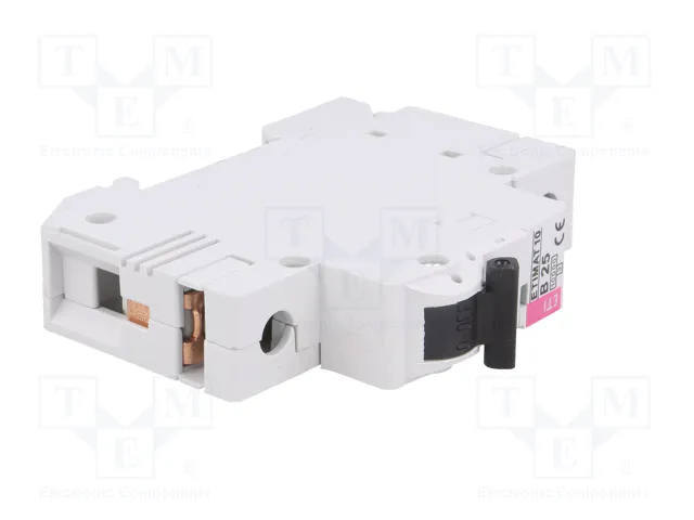 ETI POLAM Interruptor magnetotérmico ETIMAT 10 1P B25 25A 10kA ETI POLAM Interruptor magnetotérmico ETIMAT 10 1P B25 25A 10kA