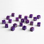 Q Workshop Pack de Dados Full Pack D6 Shimmering Purple (20)