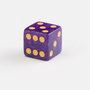 Q Workshop Pack de Dados Full Pack D6 Shimmering Purple (20)