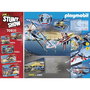 Playmobil Stuntshow Biplano Phoenix con 5 Sonidos de Motor, Accesorios de Vuelo y Figuras para Construir Pistas Emocionantes