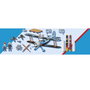 Playmobil Stuntshow Biplano Phoenix con 5 Sonidos de Motor, Accesorios de Vuelo y Figuras para Construir Pistas Emocionantes