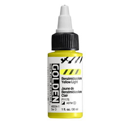 Golden High Flow Benzimidazolona Amarillo Claro 30 ml