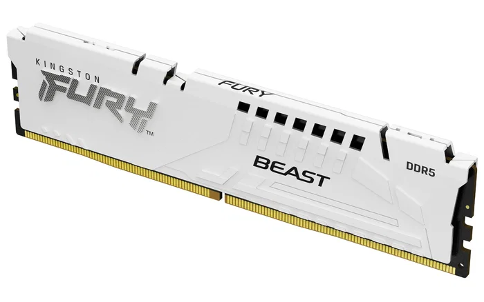 Kingston FURY Beast 16GB DDR5 5200MT/s CL40 White DIMM