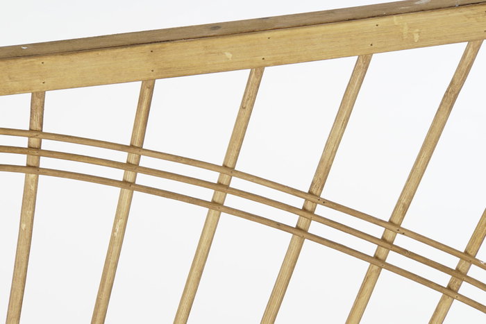 DKD Home Decor Cabecero de Ratán Marrón para Cama de 135-150 cm