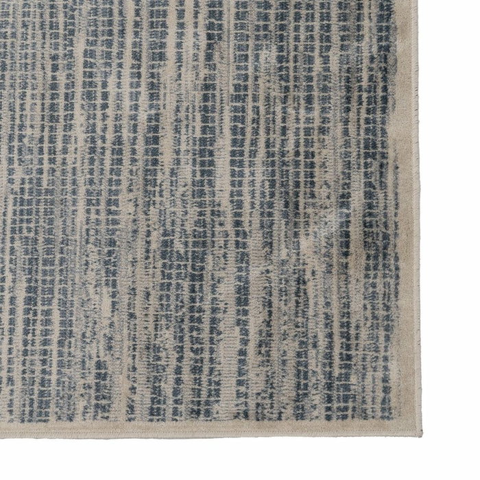 Ixia Alfombra Beige-Azul de Viscosa 160 x 230 cm
