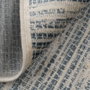 Ixia Alfombra Beige-Azul de Viscosa 160 x 230 cm