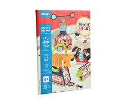 Mideer Juego La Noche Mágica del Circo: Origami para Niños 3D, Didáctico, Mayor 4 Años