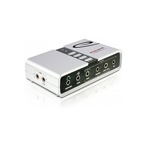 DeLOCK USB Sound Box 7.1 con TOSLINK DeLOCK USB Sound Box 7.1 con TOSLINK