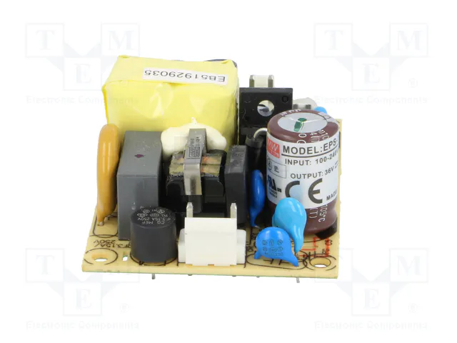 MEAN WELL EPS-15-36 Fuente de alimentación de 15,12W, 36V DC