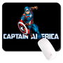 ERT GROUP Alfombrilla Ratón Capitán América Marvel Escritorio Cómoda Antideslizante 22x18x2cm