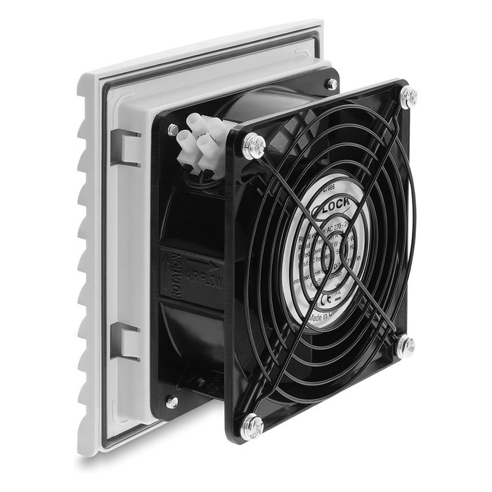 DeLOCK 67466 Ventilador industrial de pared con filtro