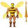 Mattel Masters of the Universe Origins Figura Buzz-Off 14cm Articulada con Accesorios y Minicómic