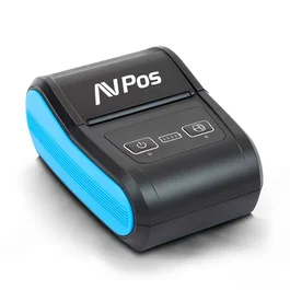 Avpos MP580R Impresora Térmica Portátil 58mm Bluetooth y USB-C Negro