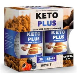 DIETMED Keto Plus 45+45 Comp. Suplemento para el Control de Peso con Guaraná y Cromo