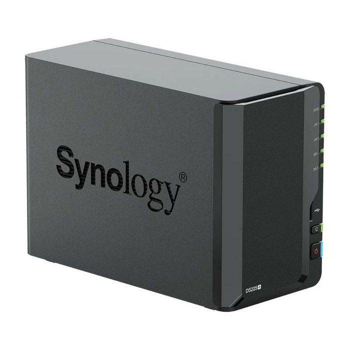 Synology DiskStation DS225+ 2 Bahías Negro