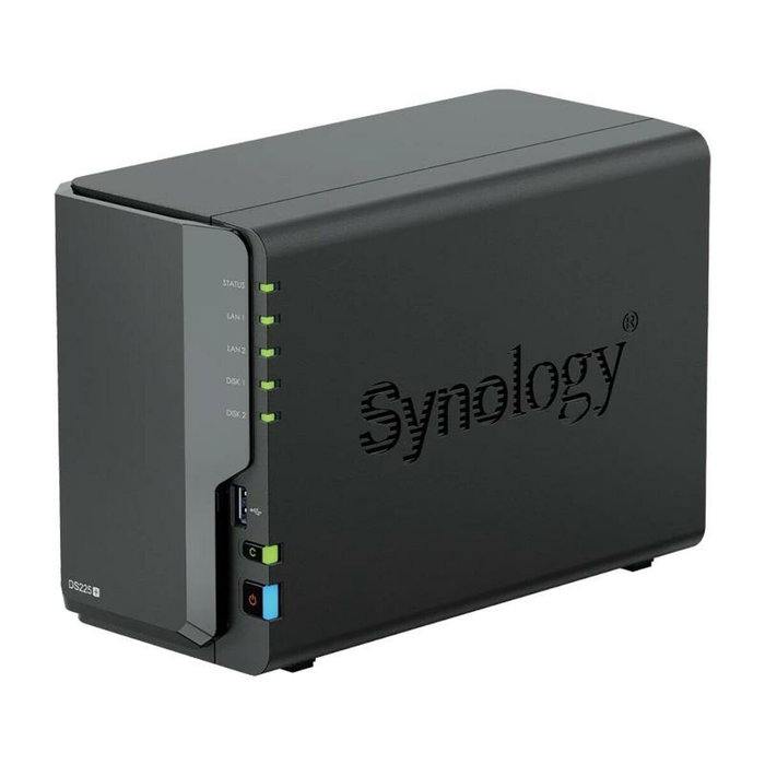 Synology DiskStation DS225+ 2 Bahías Negro