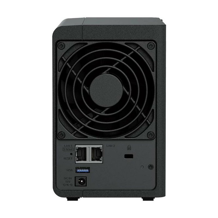 Synology DiskStation DS225+ 2 Bahías Negro