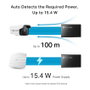 TP-Link TL-POE150S Inyector PoE Gigabit Ethernet 48 V Negro