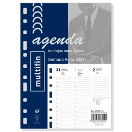 Finocam Recambio Anual Agenda Multifin 11 Anillas 2027 155x215mm
