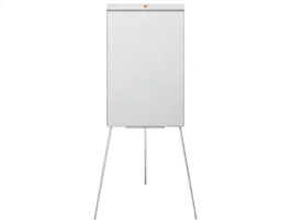 Nobo Pizarra Blanca Classic Nano Clean con Tripode, Acero Magnético, 184,5x68x70 cm