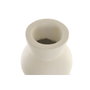 DKD Home Decor Jarrón de Fibra de Vidrio Blanco 26x26x81 cm
