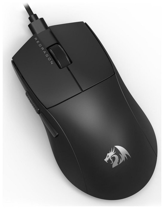 Redragon gaming M724 K1NG ratón láser negro USB con cable