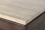 DKD Home Decor Buffet Mango y Mármol Travertino 180x40x85
