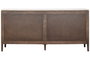 DKD Home Decor Buffet Mango y Mármol Travertino 180x40x85