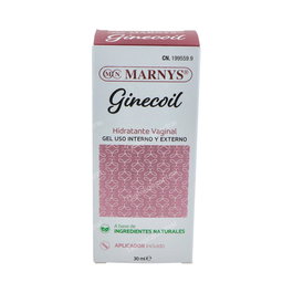 MARNYS Ginecoil Gel Hidratante Vaginal para Sequedad - 30 ml con Aplicador - Uso Interno y Externo
