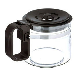 Silex Jarra Universal para Cafetera de Goteo, 900 ml, Vidrio, con Tapa Antigoteo, Altura Regulable 12.5-15 cm, Mango Ergonómico