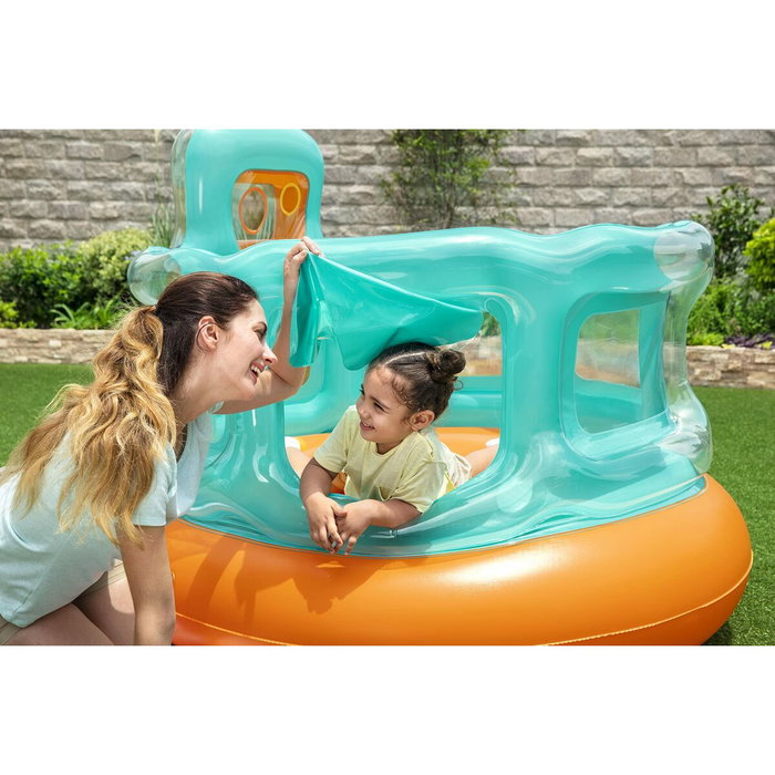Bestway Saltador Hinchable Juegos con Bolas 152x152x117 cm +3 Años Interior y Jardin 52344 Bestway Saltador Hinchable Juegos con Bolas 152x152x117 cm +3 Años Interior y Jardin 52344