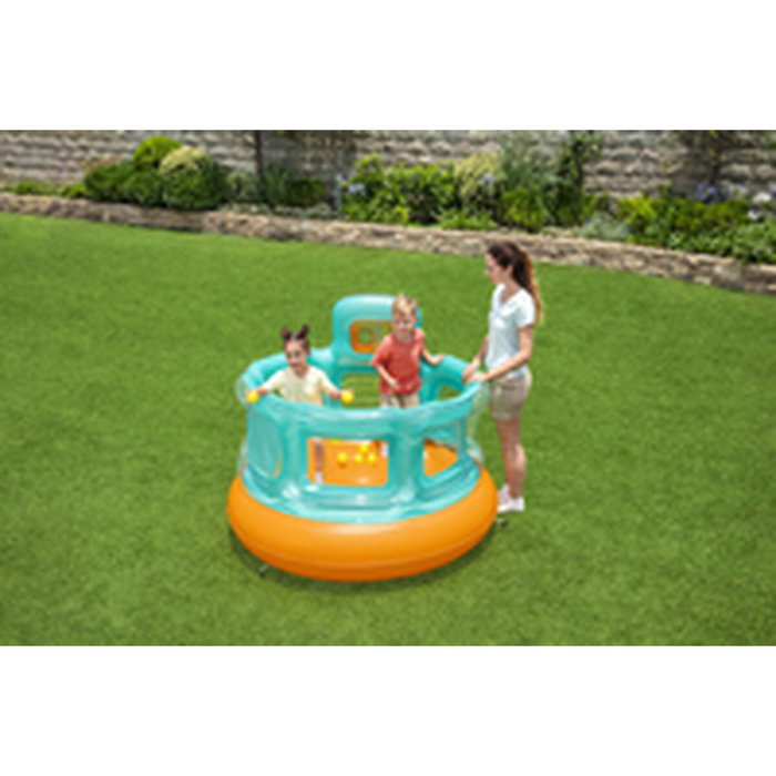 Bestway Saltador Hinchable Juegos con Bolas 152x152x117 cm +3 Años Interior y Jardin 52344 Bestway Saltador Hinchable Juegos con Bolas 152x152x117 cm +3 Años Interior y Jardin 52344