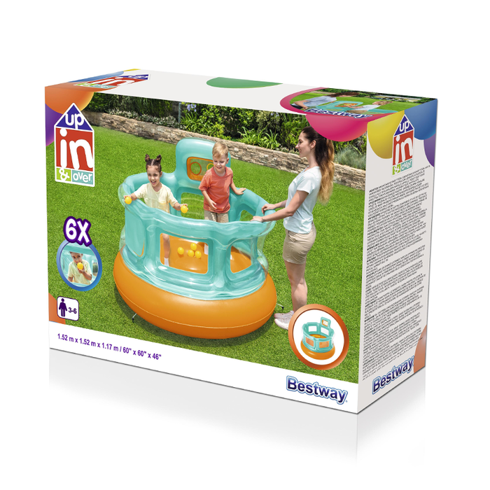Bestway Saltador Hinchable Juegos con Bolas 152x152x117 cm