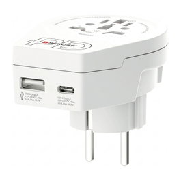 SKROSS World to EU USB AC20PD Adaptador de Viaje Universal