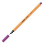 Stabilo Rotulador Point 88 punta fieltro fina trazo 0,4mm granza lila