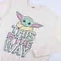 Cerdá Pijama Largo Cotton Brushed The Mandalorian Beige Talla XS