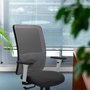 PIQUERAS Y CRESPO Silla de oficina Zulema con mecanismo Sincro, Azul marino y Gris