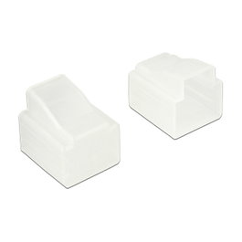 DeLOCK 64017 Cubierta antipolvo para RJ-11, 10 unidades, transparente