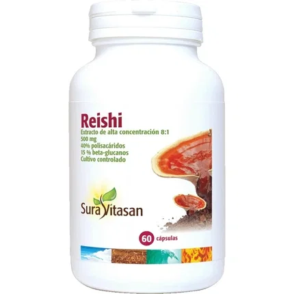 SURA VITASAN Reishi 60 cápsulas 500 mg
