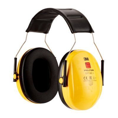 3M Peltor Optime H510A Protector auditivo acolchado amarillo