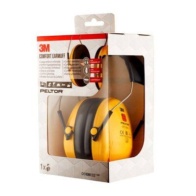 3M Peltor Optime H510A Protector auditivo acolchado amarillo