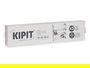 Kipit Zapatero 3 Alturas 4 Barras Estantes Negro 14.5x60x38.5 cm (Set de 6)