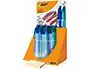 Bic Bolígrafo 4 Colores Smooth Retráctil Punta Media 1.0 mm Tinta Fluida Expositor 30 Unidades Colores Surtidos