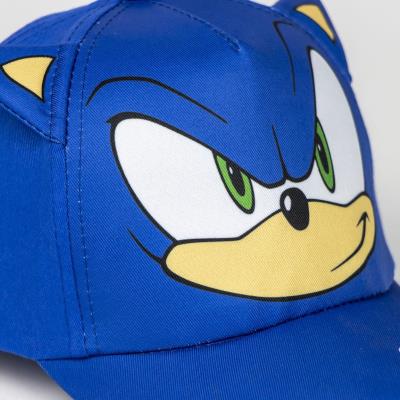 Cerdá Gorra Premium Aplicaciones Sonic T53C: 53 cm