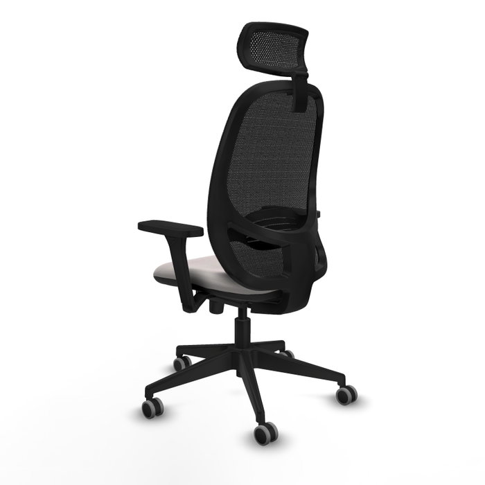 PIQUERAS Y CRESPO Silla de oficina Cilanco con mecanismo Sincro, Blanco y Negro PIQUERAS Y CRESPO Silla de oficina Cilanco con mecanismo Sincro, Blanco y Negro